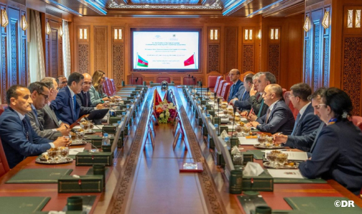 محمد عبد النباوي يتباحث مع المدعي العام لجمهورية أذربيجان