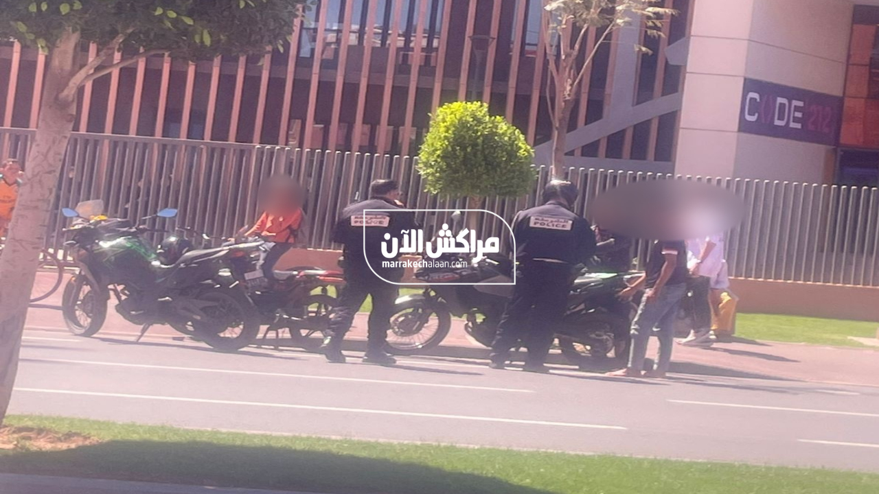 مطاردة أمنية بمراكش تنتهي بتوقيف مشتبه فيهما بالسرقة