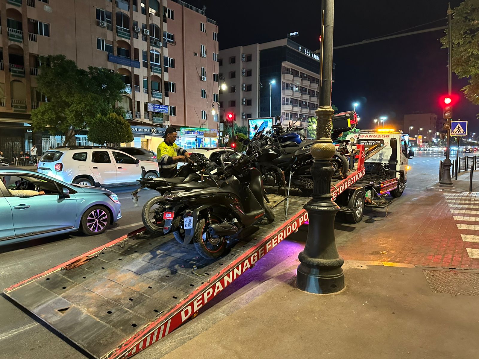 حملة أمنية بمراكش تطيح بستة أشخاص وتحجز دراجات نارية مخالفة