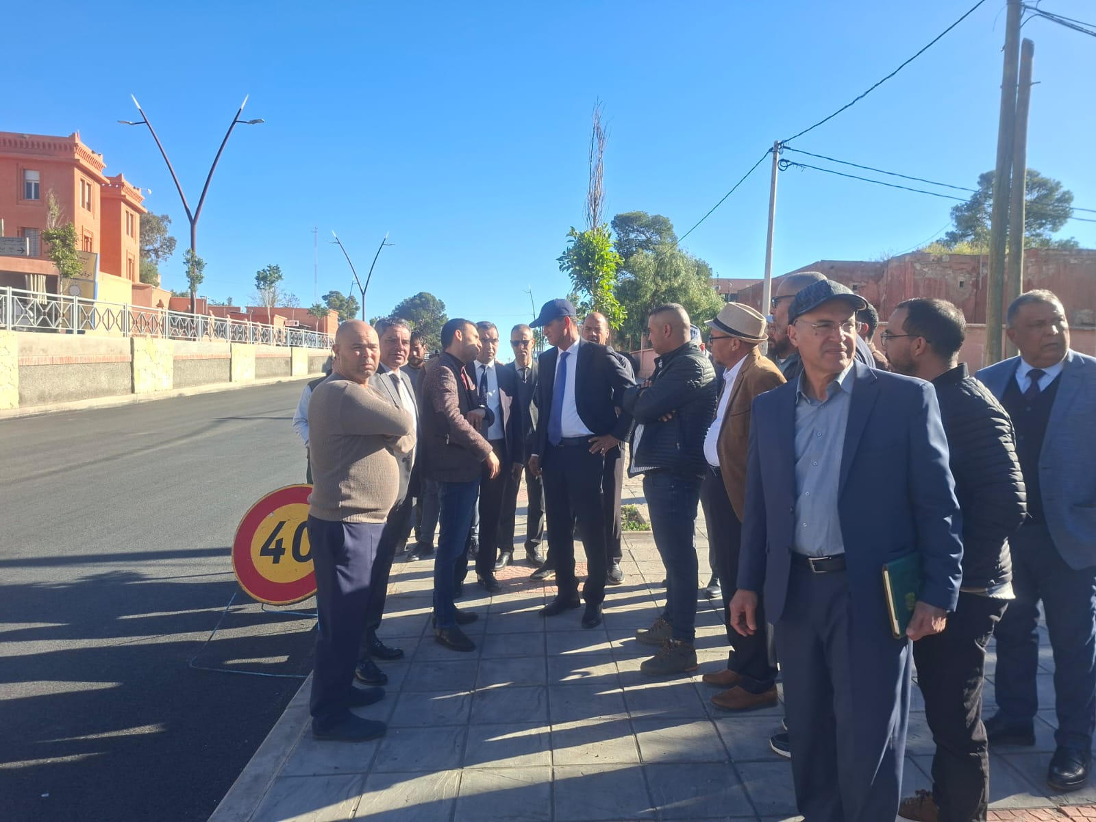 إمنتانوت على مسار التأهيل الحضري.. عامل الإقليم يقود التتبع الميداني لتعزيز البنية التحتية