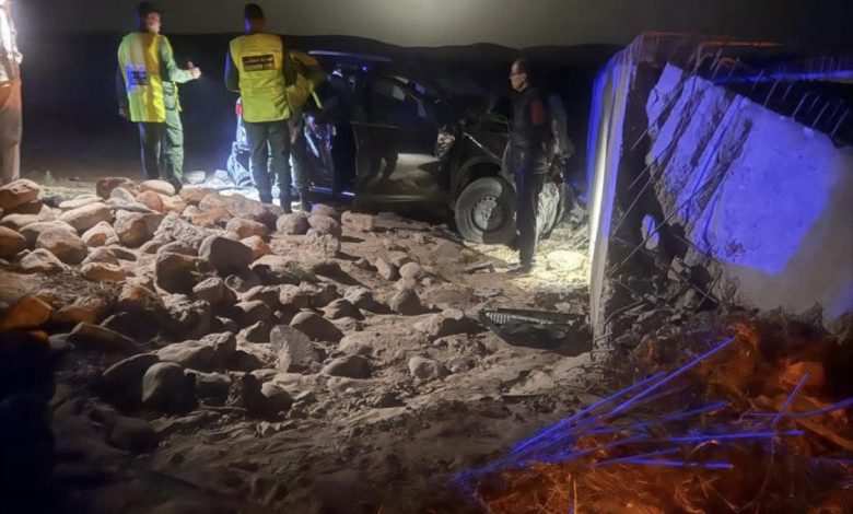 مصرع زوجين في حادثة سير مأساوية بإقليم ورزازات