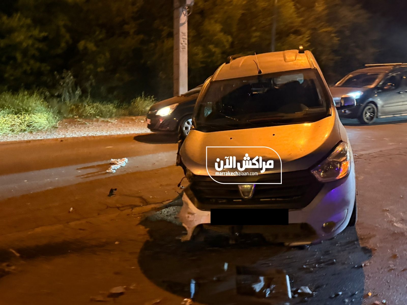 تسلطانت.. اصطدام متسلسل بين سيارات يربك حركة السير بطريق أوريكا