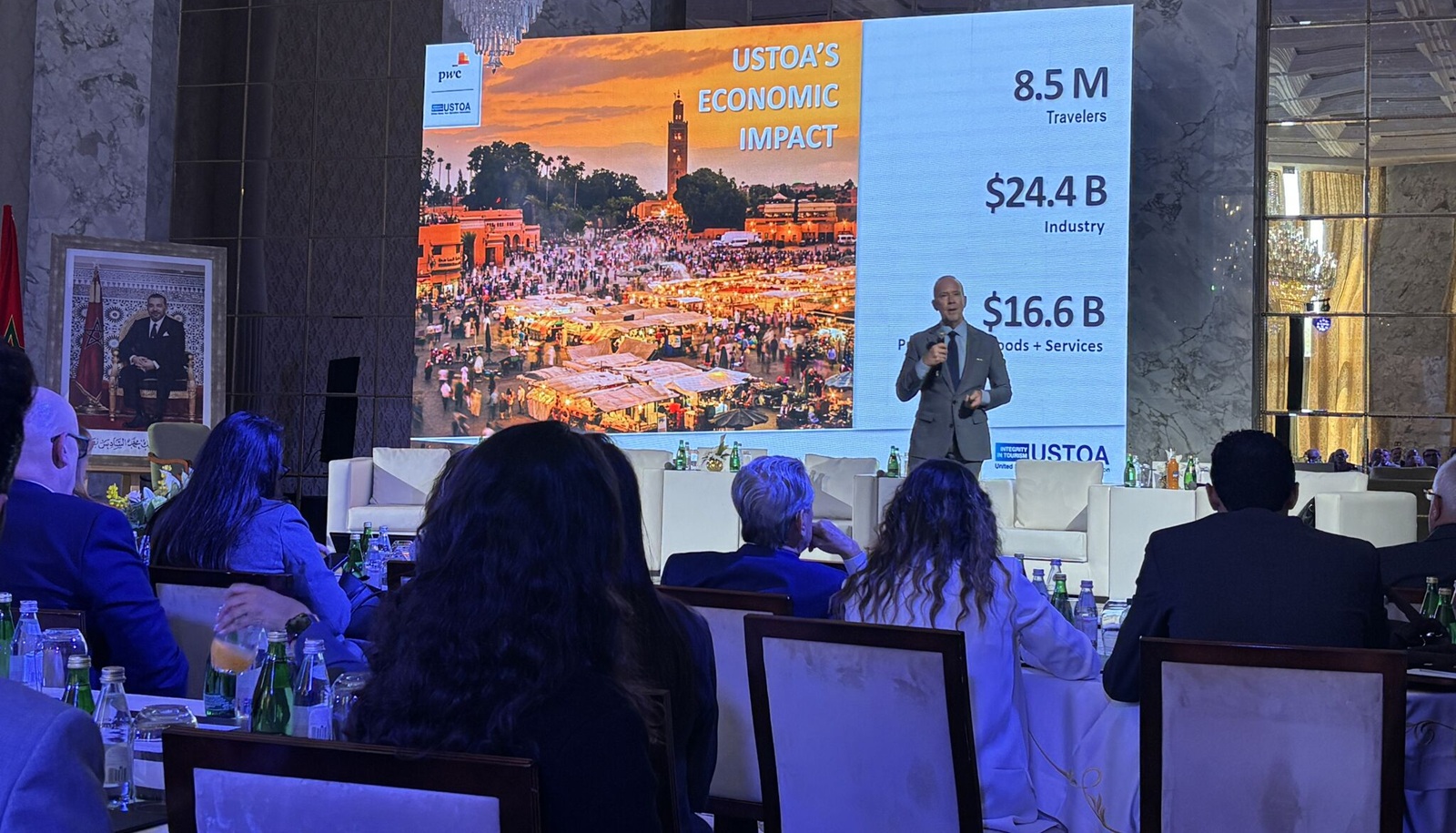 مراكش تكرس ريادتها السياحية باستقبال صناع القرار السياحي في السوق الأمريكية (USTOA)