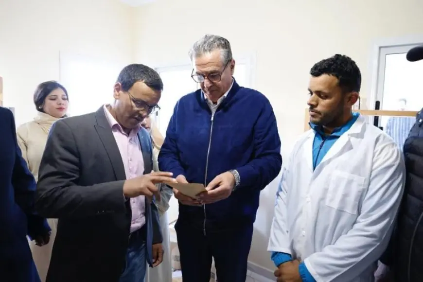 اخنوش رئيس الحكومة يُشرف على الافتتاح الرسمي لمستشفى القرب بآيت أورير