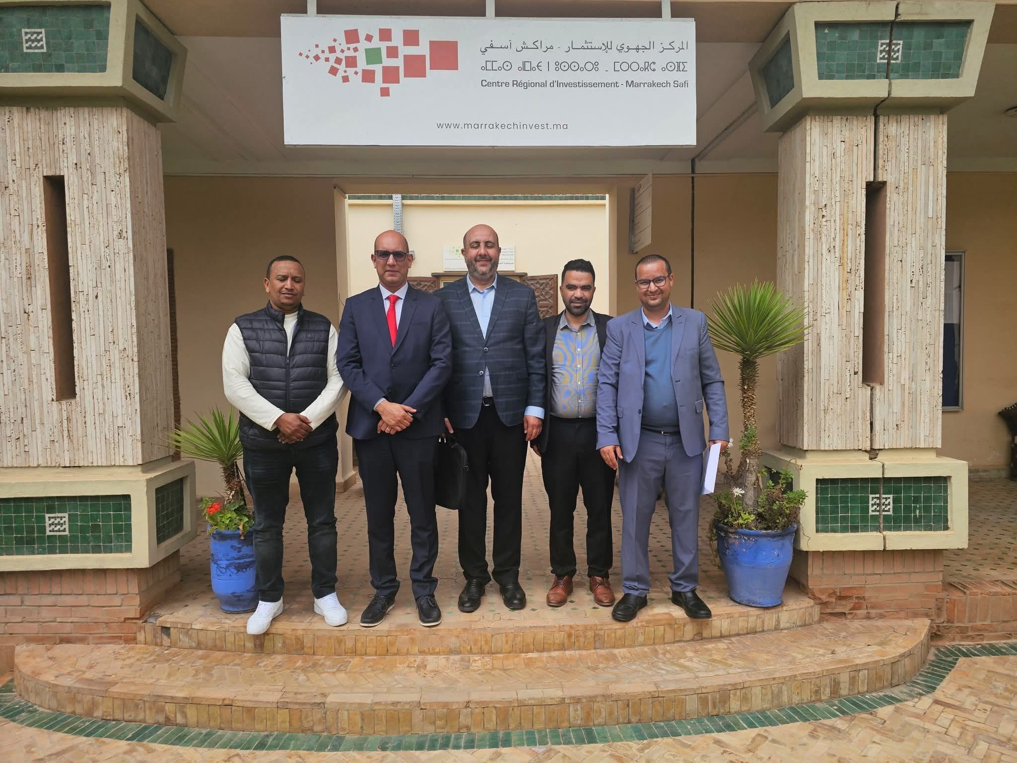 المركز الجهوي للاستثمار بمراكش-آسفي يبحث سبل دعم المقاولات الصغرى مع “الهيئة المغربية”
