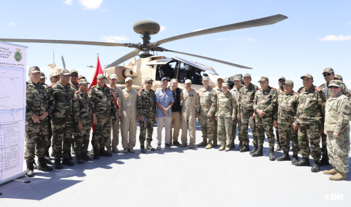 تسلم الدفعة الثانية من مروحيات قتالية من طراز “أباتشي AH-64E”