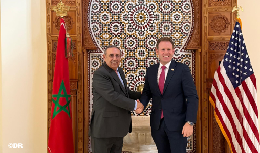 السفير العمراني يتباحث مع المدير التنفيذي لمجموعة عمل البيت الأبيض الخاصة بكأس العالم 2026