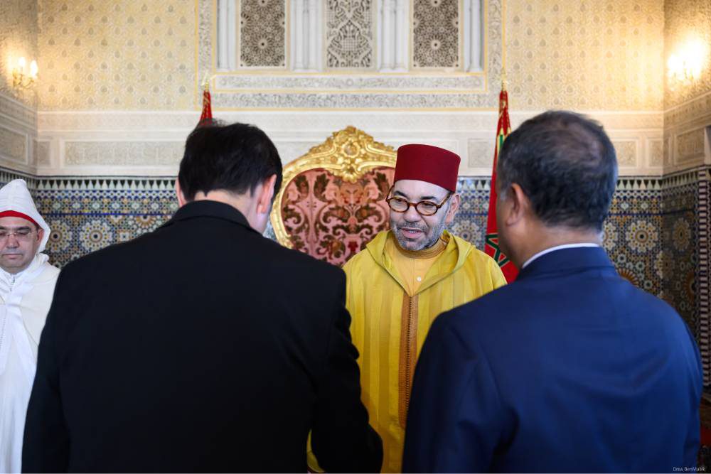 الملك محمد السادس يستقبل بالرباط عددا من السفراء الأجانب
