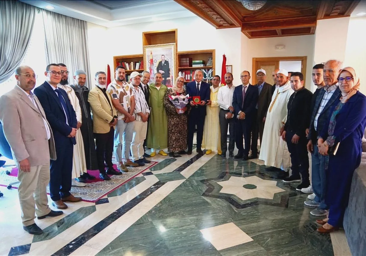 عامل إقليم قلعة السراغنة يحتفي بالمشاركين والمتوجين في المعرض الدولي للفلاحة