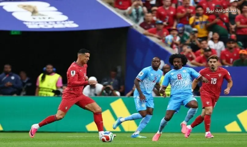 التعادل الايجابي (1-1) يحسم مواجهة البرتغال والكونغو الديمقراطية