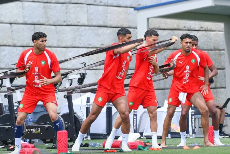“أسود الأطلس” تواصل استعداداتها بنيوجيرسي قبل التوجه إلى مونتيري