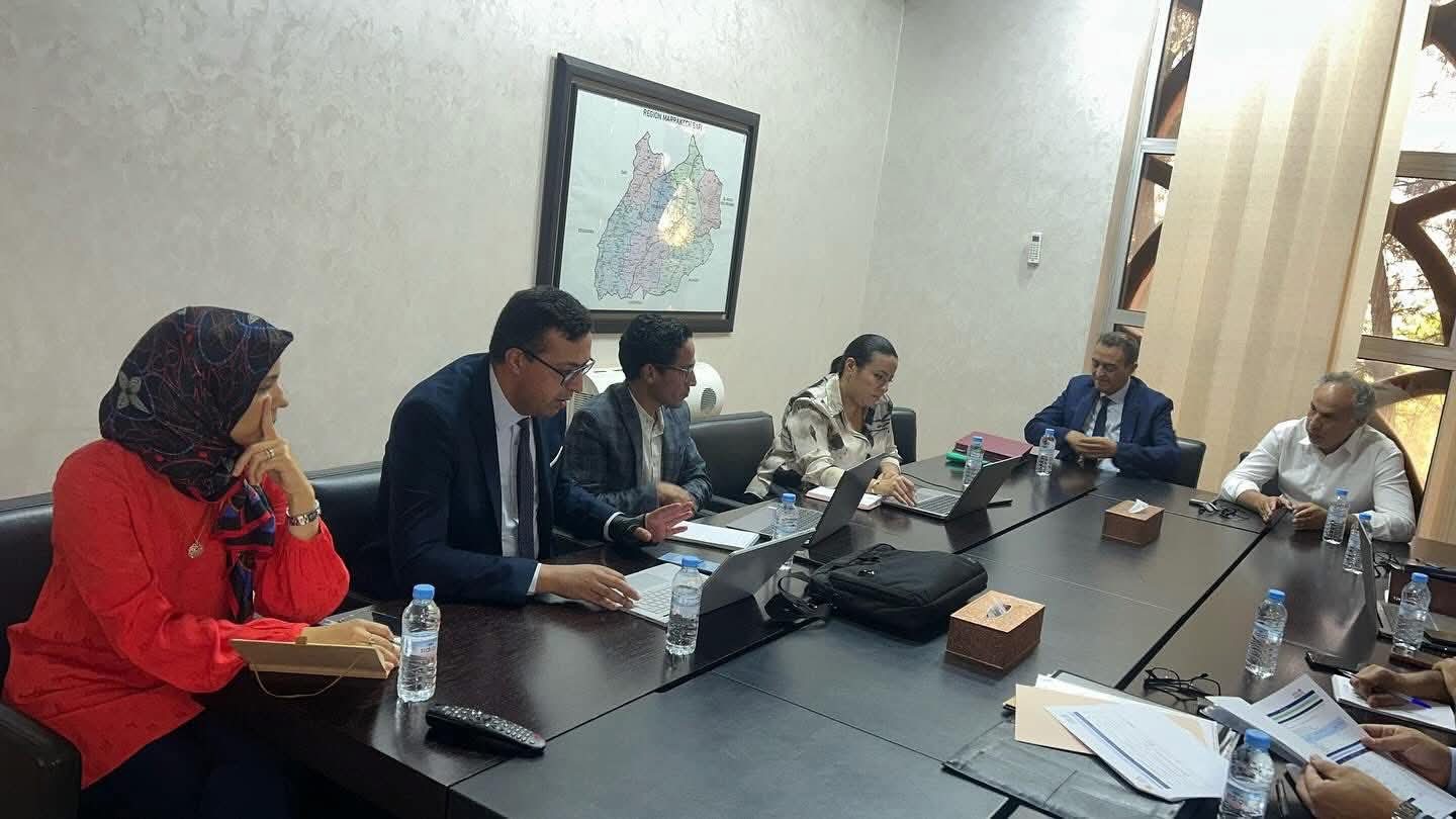 مجلس جهة مراكش آسفي يقف على حصيلة ومراحل تنزيل الأوراش الطرقية المهيكلة