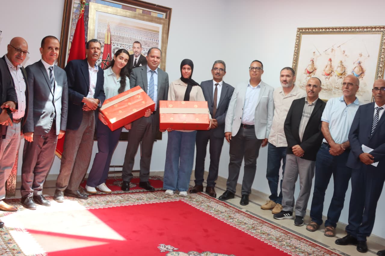 عمالة اليوسفية تحتفي بالمتفوقين في امتحانات البكالوريا