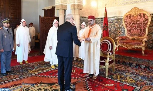 الملك محمد السادس يستقبل عدد من السفراء المفوضين فوق العادة لبلدانهم بالمغرب