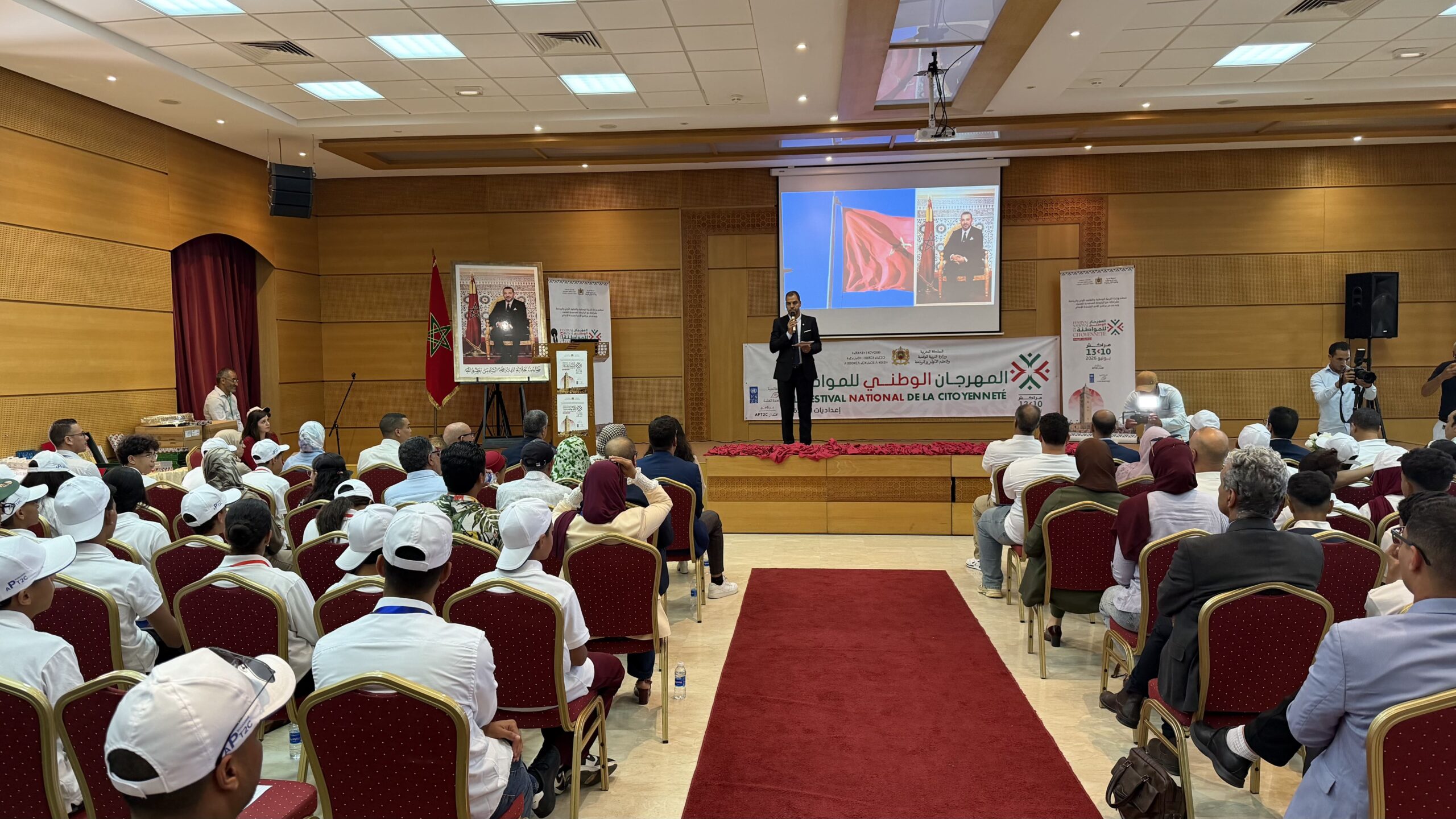 بالفيديو.. مراكش تحتضن فعاليات المهرجان الوطني للمواطنة لإعداديات الريادة