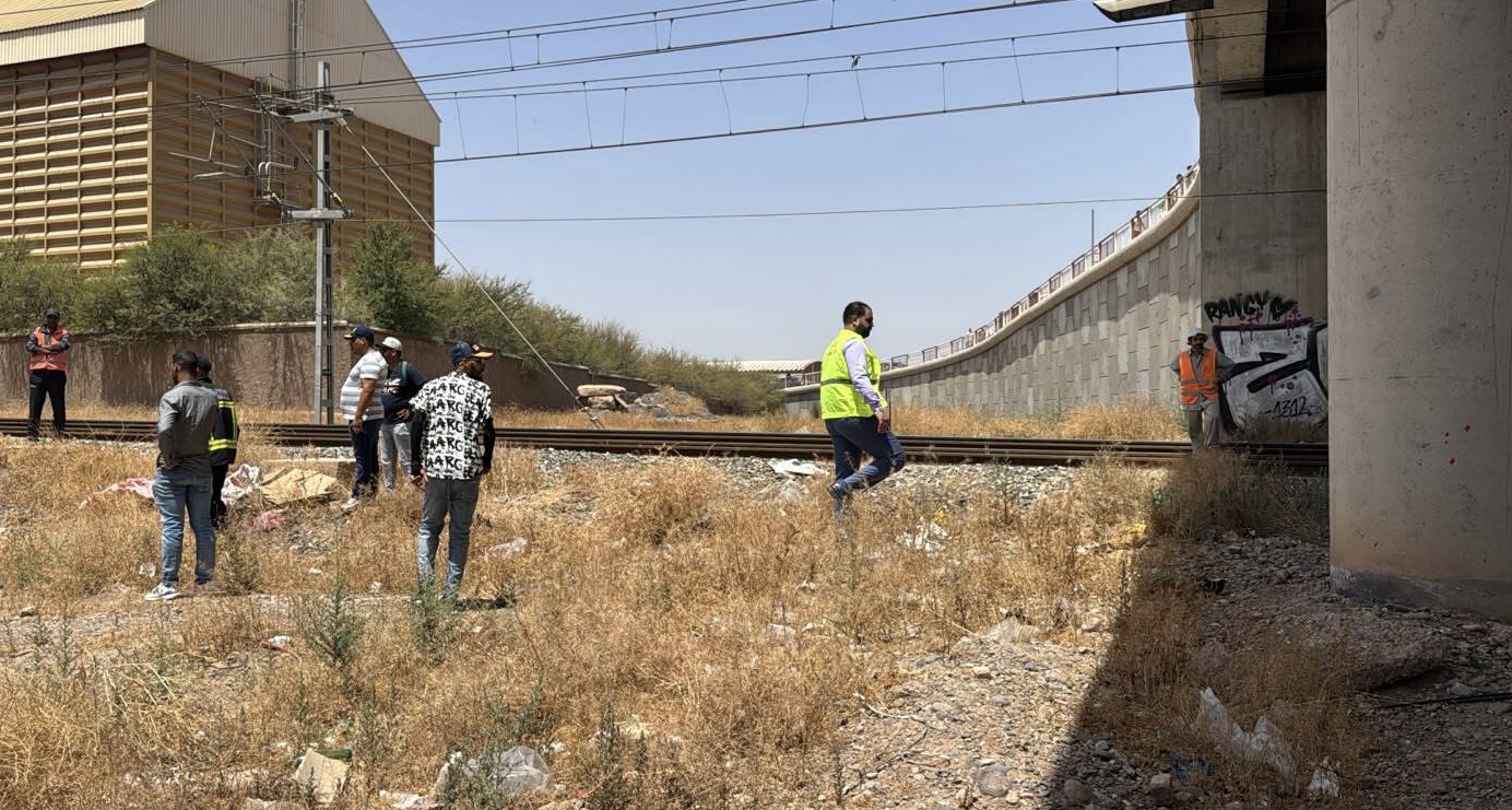 مصرع شخص ثلاثيني تحت عجلات القطار بمراكش