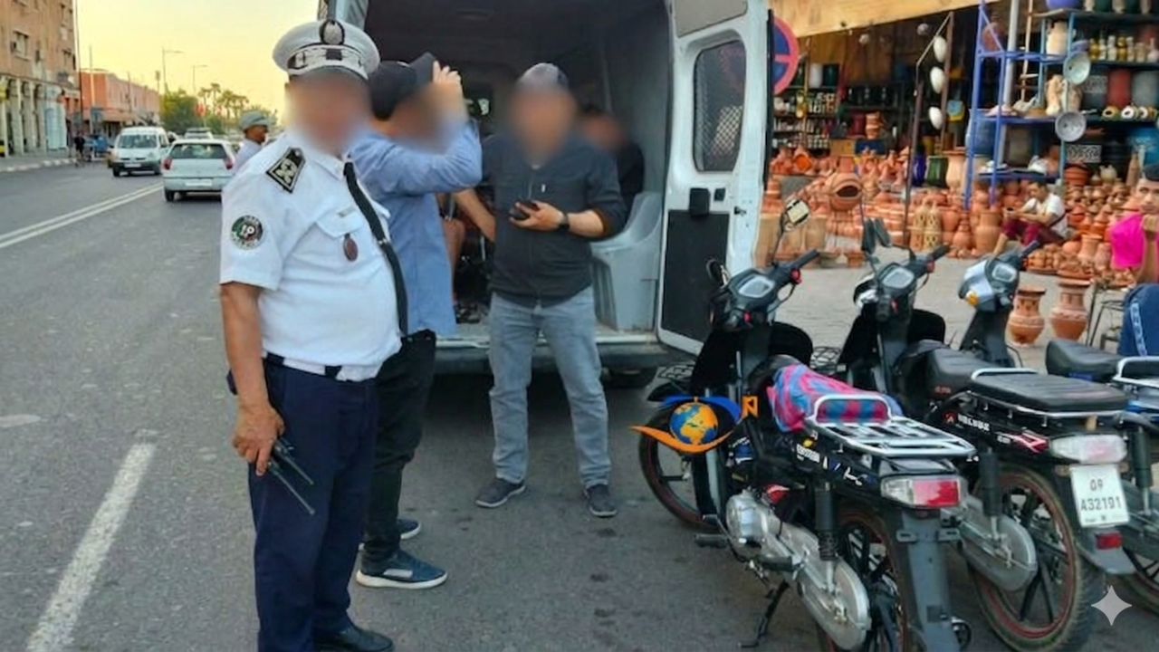 مراكش.. حملة أمنية موسعة بسيدي يوسف بن علي تسفر عن ضبط مخالفات وتوقيف ممتهني “السياقة الاستعراضية”
