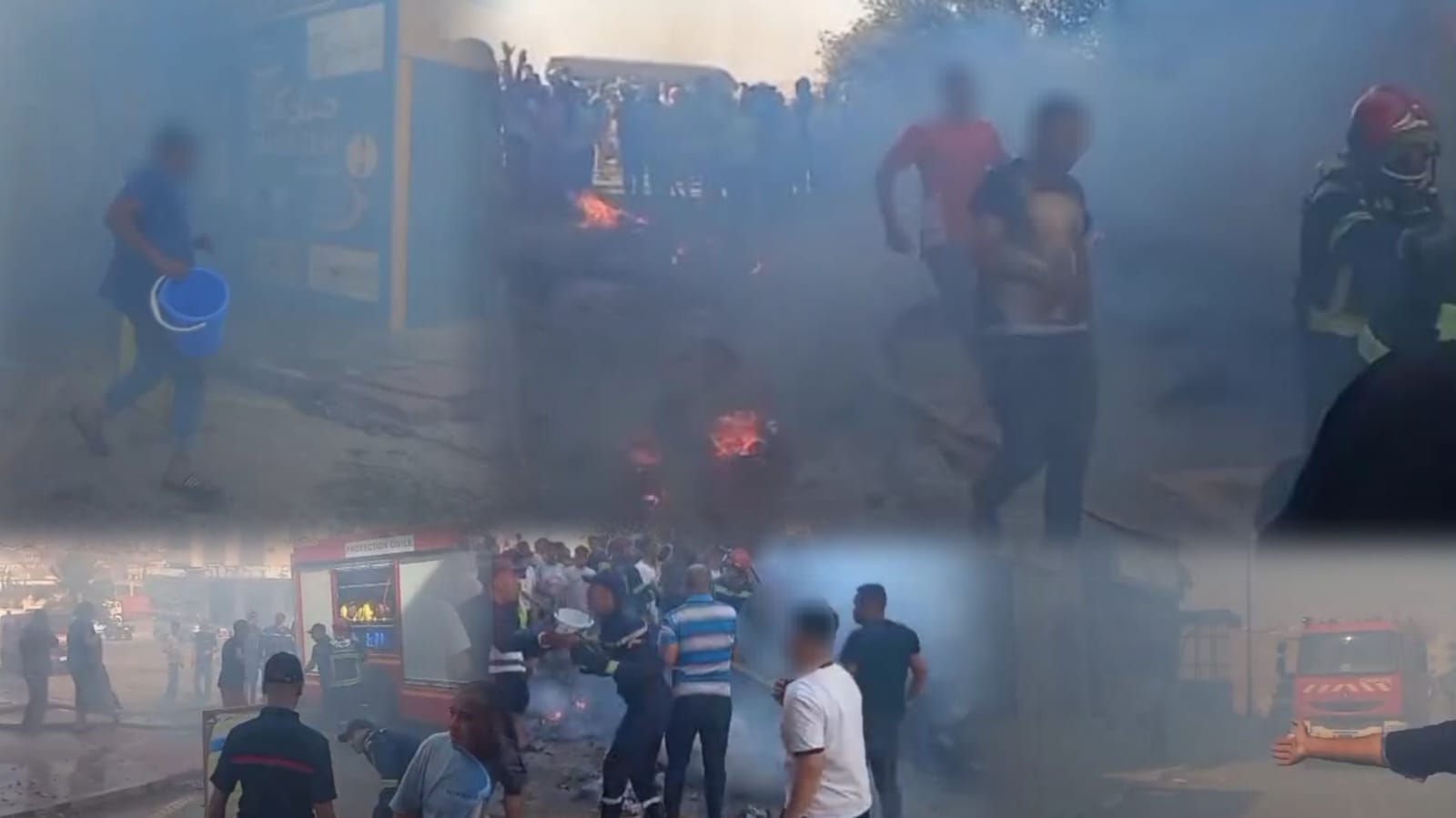 سطات.. حريق مهول بمحل لصناعة الأفرشة يودي بحياة طفل في ربيعه الثامن