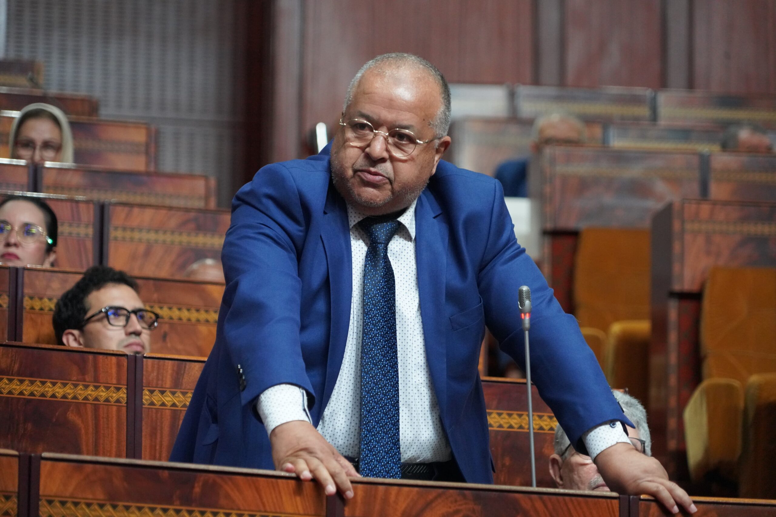 البرلماني واعمرو يطالب وزير التجهيز بإصلاح فوري لمقطع الطريق الوطنية 23 بجماعة لمزم صنهاجة