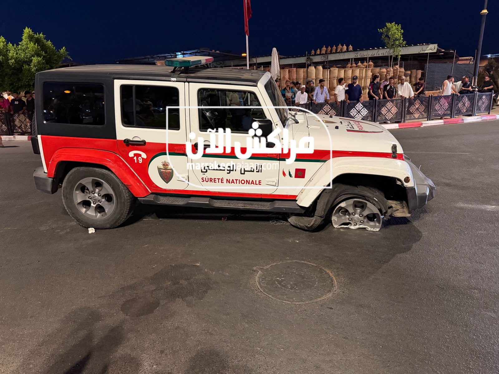 سكوب.. توقيف شخص بتهمة سرقة سيارة وظيفية بعد مطاردة أمنية بمراكش