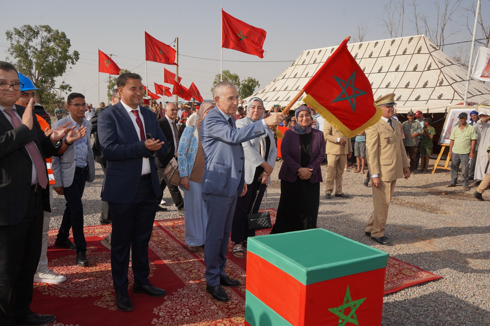مراكش.. مشاريع تنموية ترى النور بمناسبة تخليد ذكرى عيد العرش المجيد