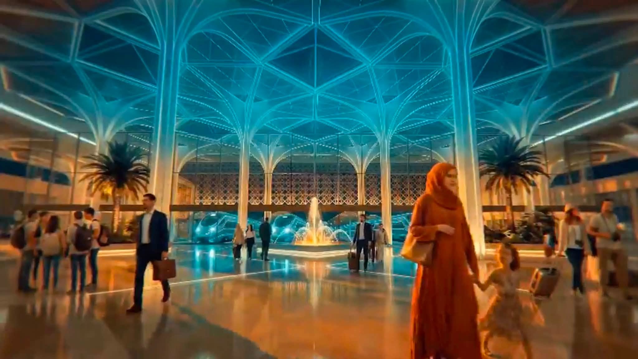 رصد 563 مليون درهم لتوسعة وتأهيل محطة القطار مراكش جليز وهذا التصميم الجديد
