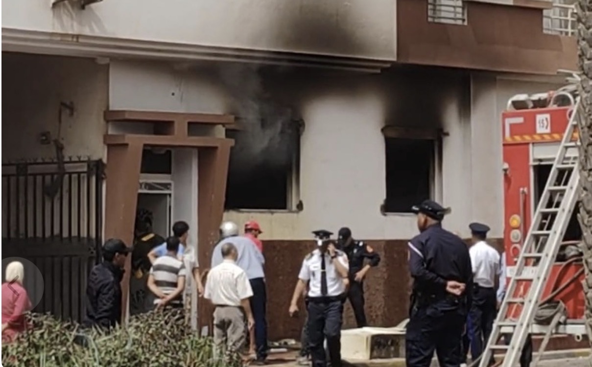 حريق داخل شقة سكنية بحي السلام بأكادير يخلف إصابات وخسائر مادية