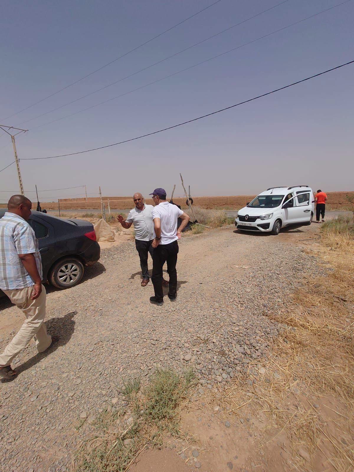 مجلس عمالة مراكش يطلق دراسة لتأهيل طرق بجماعة سيدي الزوين