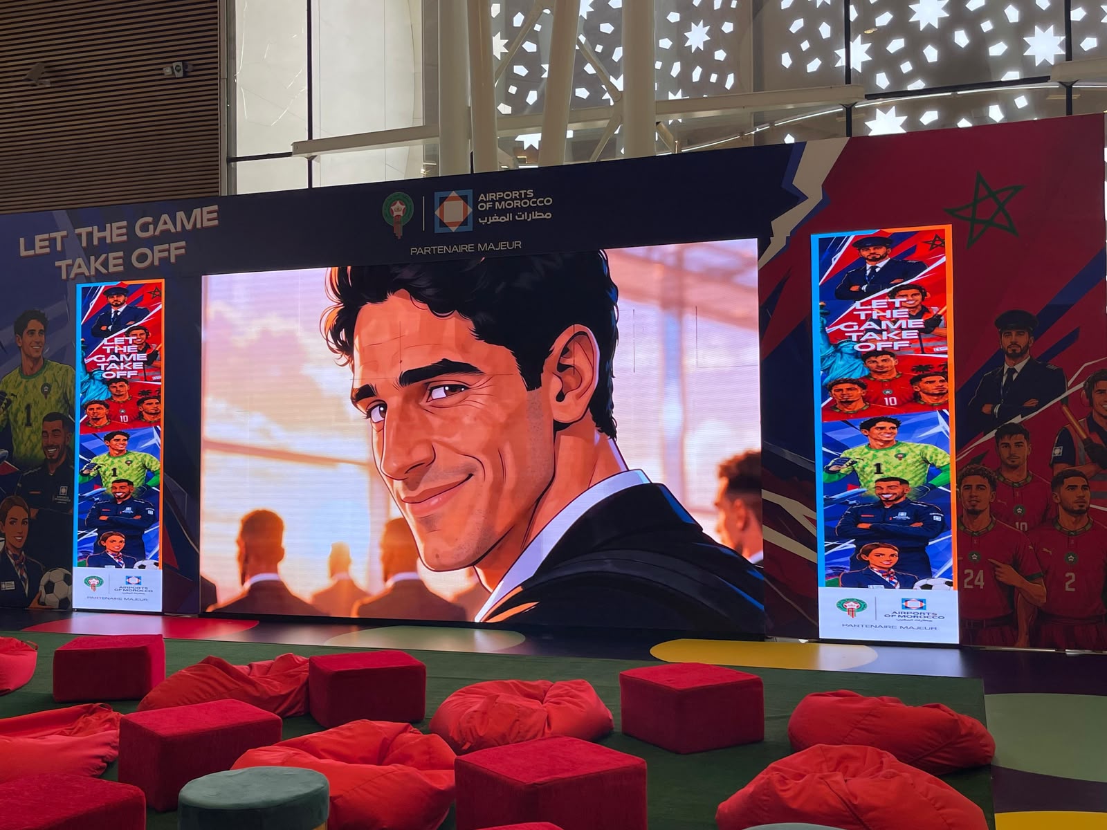 مطار مراكش المنارة يطلق منطقة للمشجعين لمتابعة مباريات “أسود الأطلس” في مونديال 2026