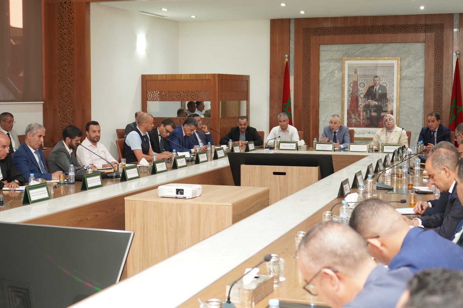 مراكش.. اجتماع موسع مع مهنيي النقل وزيارة للمحطة الطرقية الجديدة العزوزية في أفق افتتاحها