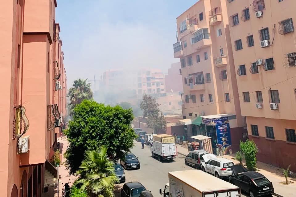 عاجل.. اندلاع حريق بـ”مدام بلازا” يستنفر عناصر الوقاية المدنية بمراكش +صور