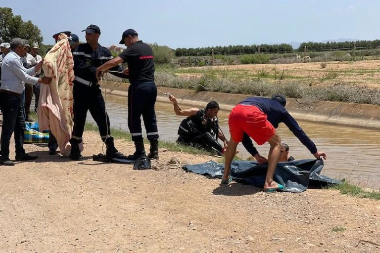 العثور على جثة ستيني بقناة الري “زرابة” بقلعة السراغنة
