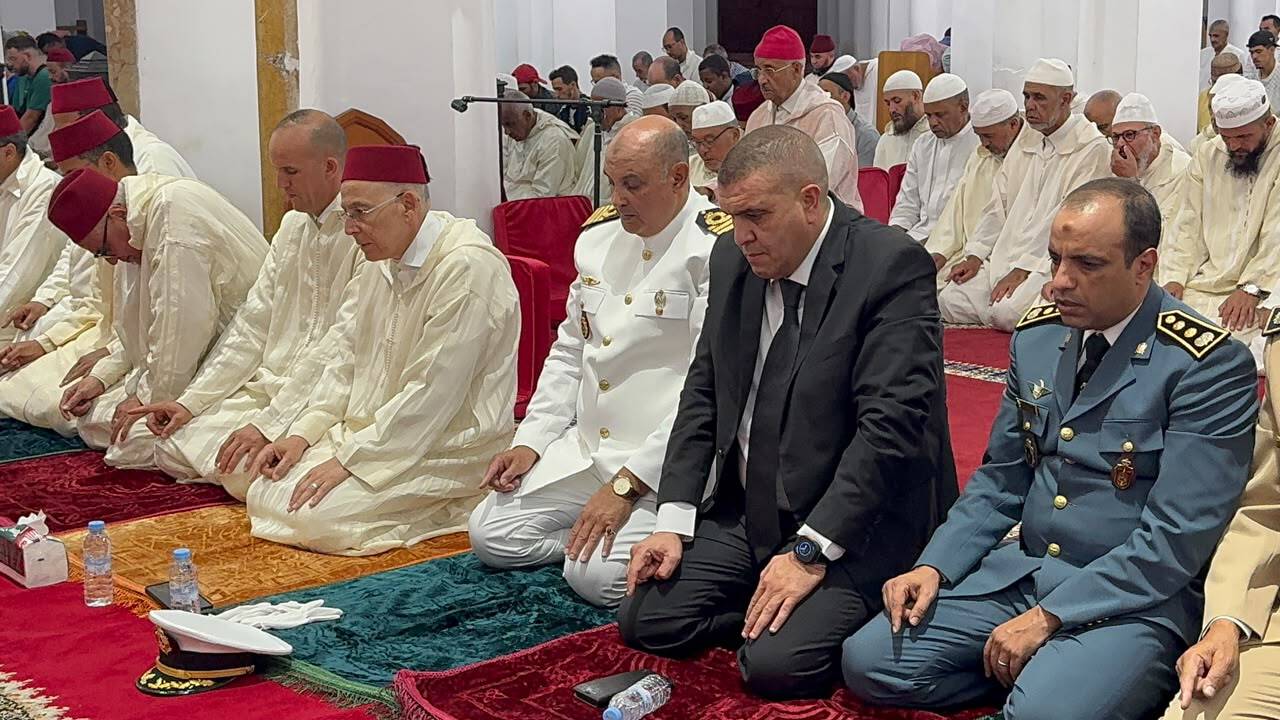 والي جهة مراكش-آسفي يترأس حفلا دينيا بمسجد الكتبية بمناسبة المولد النبوي