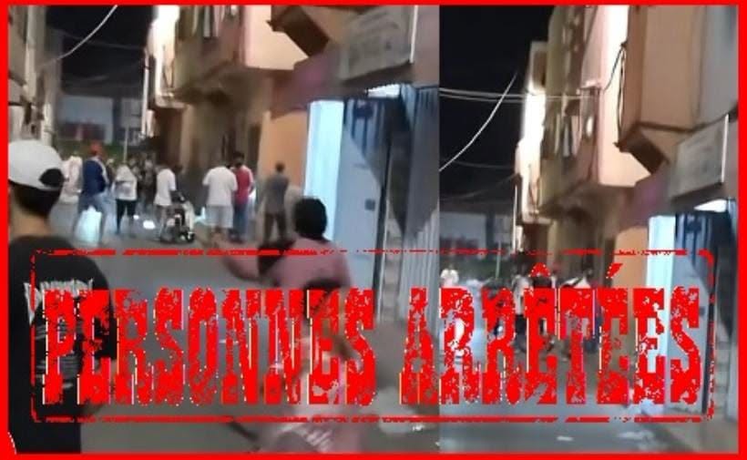 أمن آسفي يوضح بشأن فيديو لتبادل العنف بالشارع العام
