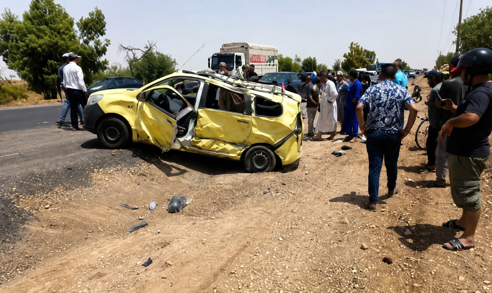 خريبكة.. قتيل وإصابات في حادثة سير على الطريق الوطنية الرابطة ببوجنيبة