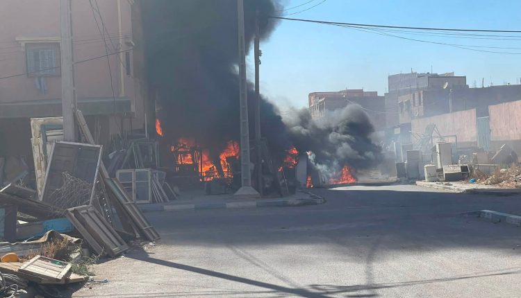 حريق بمحل للأجهزة الكهربائية بسيدي المختار يتسبب في خسائر مادية دون خسائر بشرية