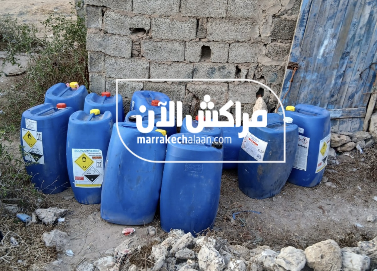 الصويرة.. إحباط محاولة للهجرة غير النظامية وحجز نحو طن ونصف من البنزين +صورة حصرية
