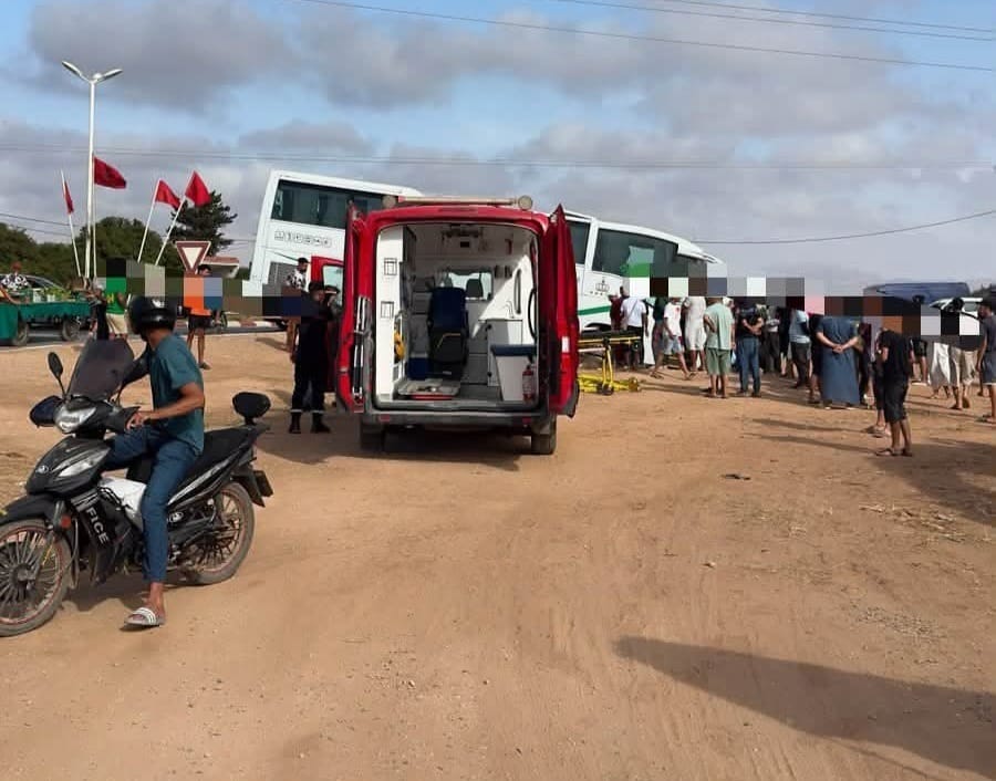 اقليم الناظور.. وفاة سائق حافلة إثر أزمة صحية وانحراف المركبة