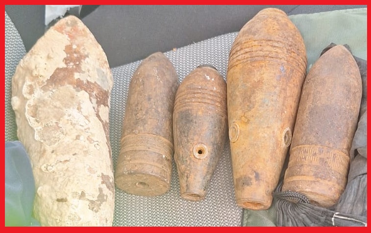 طنجة.. توقيف شخص بحوزته 5 مقذوفات قديمة عرضها للبيع على مواقع التواصل الاجتماعي