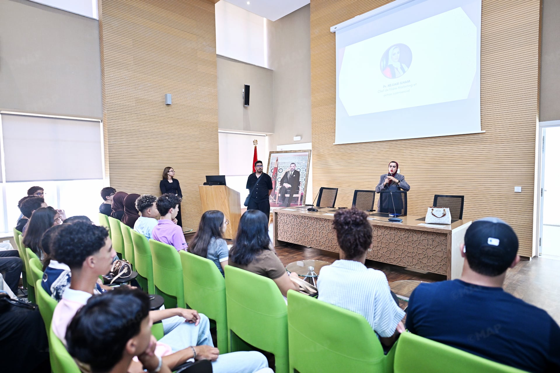 المدرسة الوطنية للتجارة والتسيير بمراكش تطلق أسبوع إدماج الفوج 23