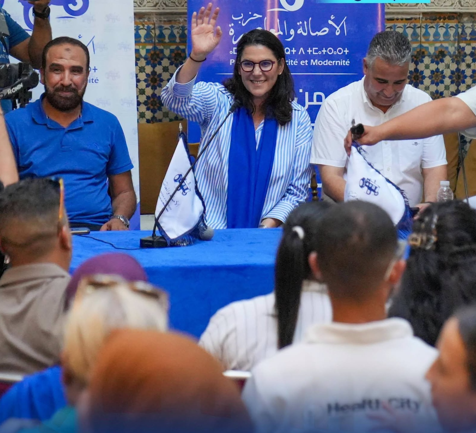 المنصوري تُواصل جولاتها الميدانية بالمدينة العتيقة مراكش في إطار الحملة الانتخابية