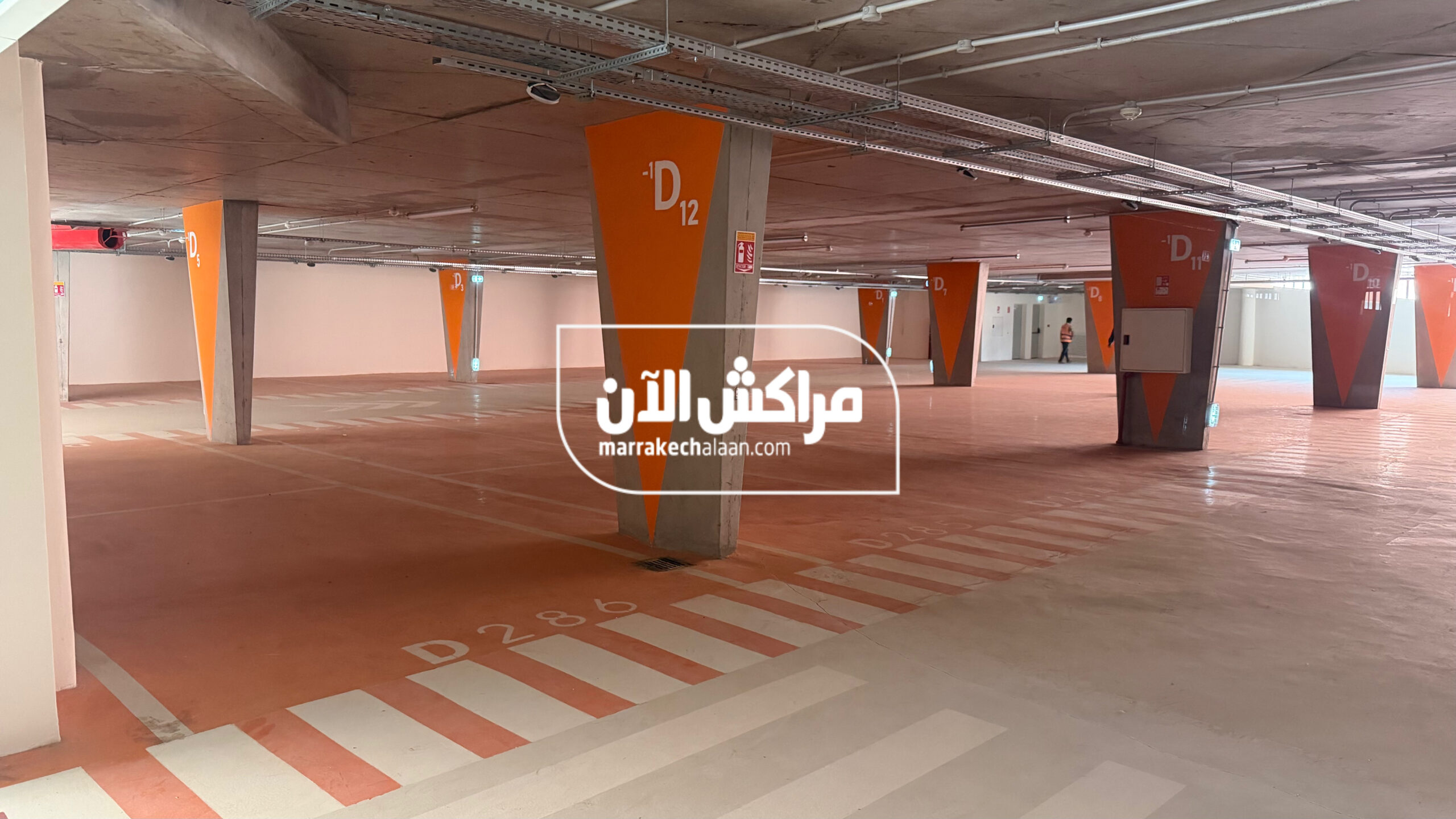 شركة رواندي تضع اللمسات الأخيرة على المرآب تحت الأرضي بساحة 16 نونبر بمراكش