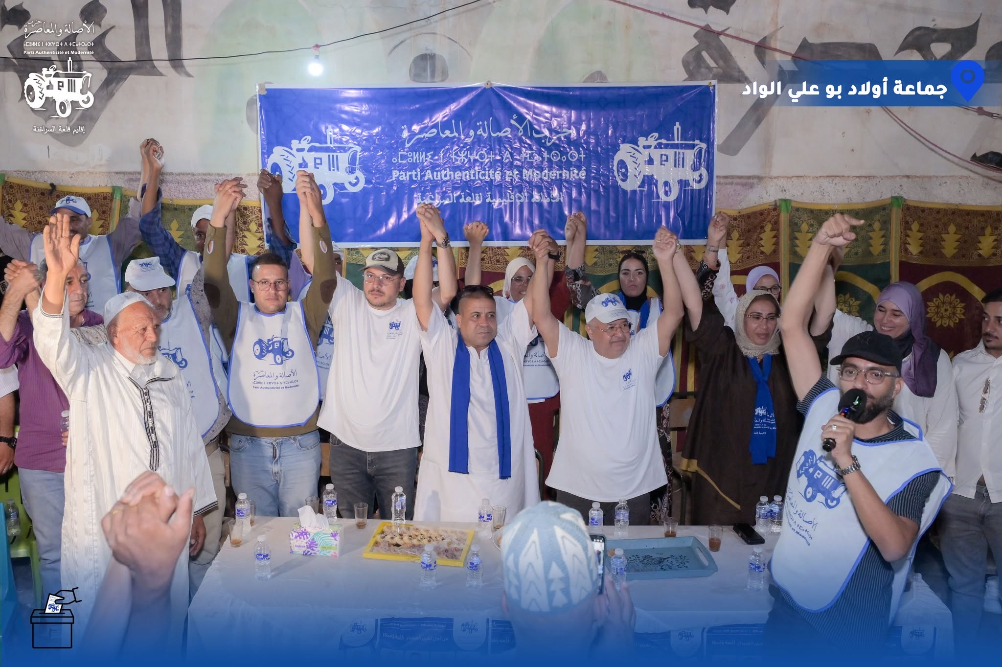 قلعة السراغنة.. عبد الرحيم واعمرو يواصل تحركاته الانتخابية بجماعة أولاد بوعلي الواد