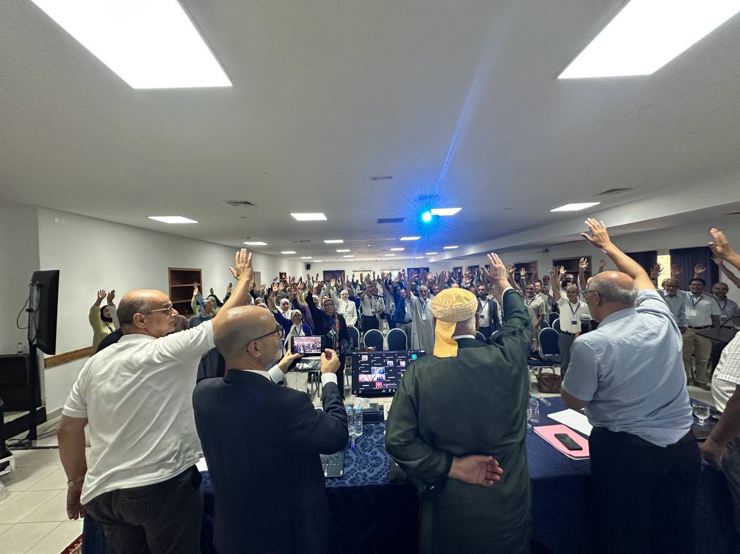 المجلس الوطني للعدالة والتنمية يصادق بالإجماع على التموقع في المعارضة وعدم المشاركة في الحكومة