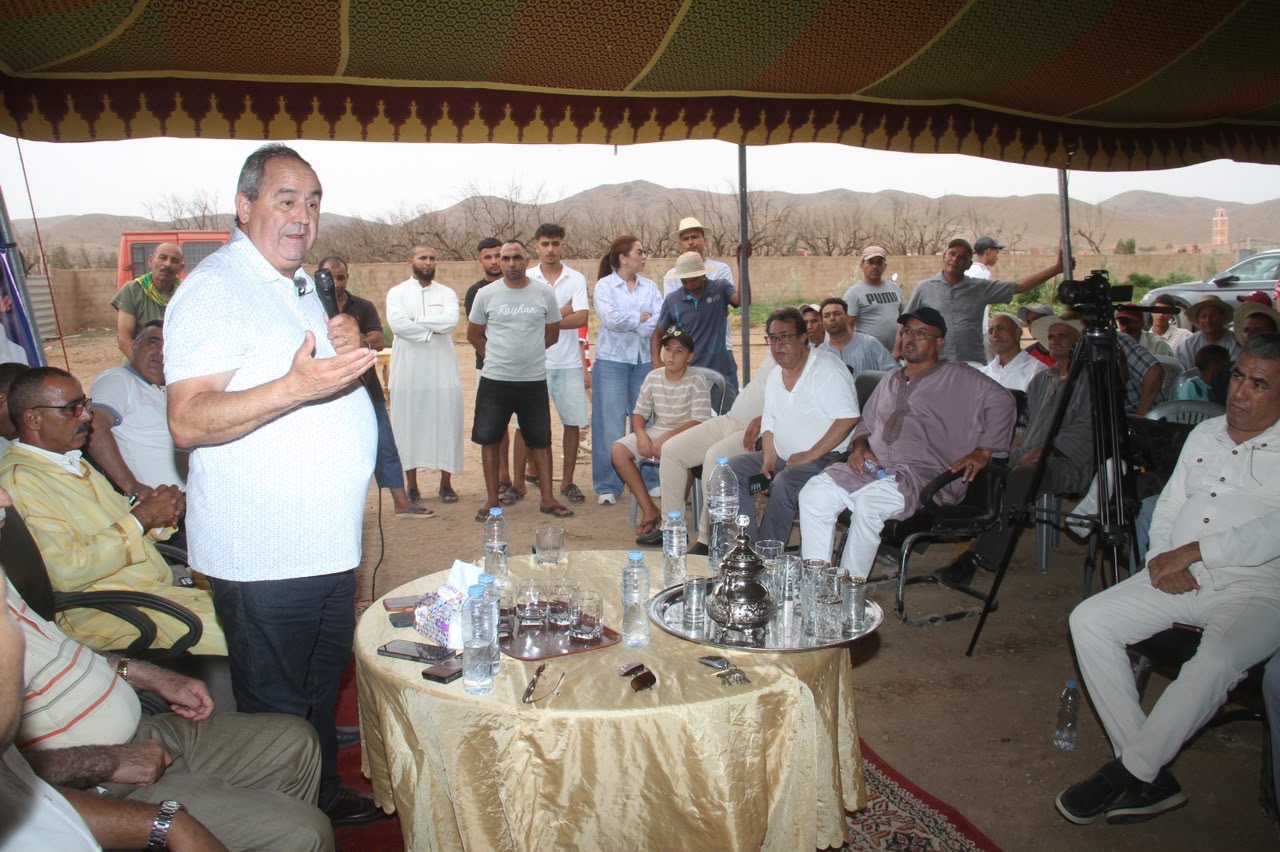من عكرمة.. المداوي يربط العدالة المجالية بتحسين شروط العيش في قرى الرحامنة