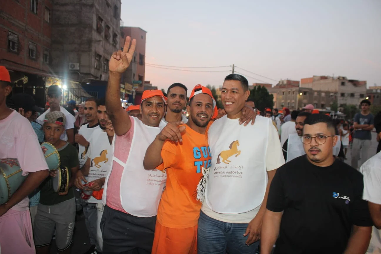 مراكش.. حزب الاتحاد الدستوري يدشن حملته الانتخابية بدائرة جليز النخيل من حي رياض السلام