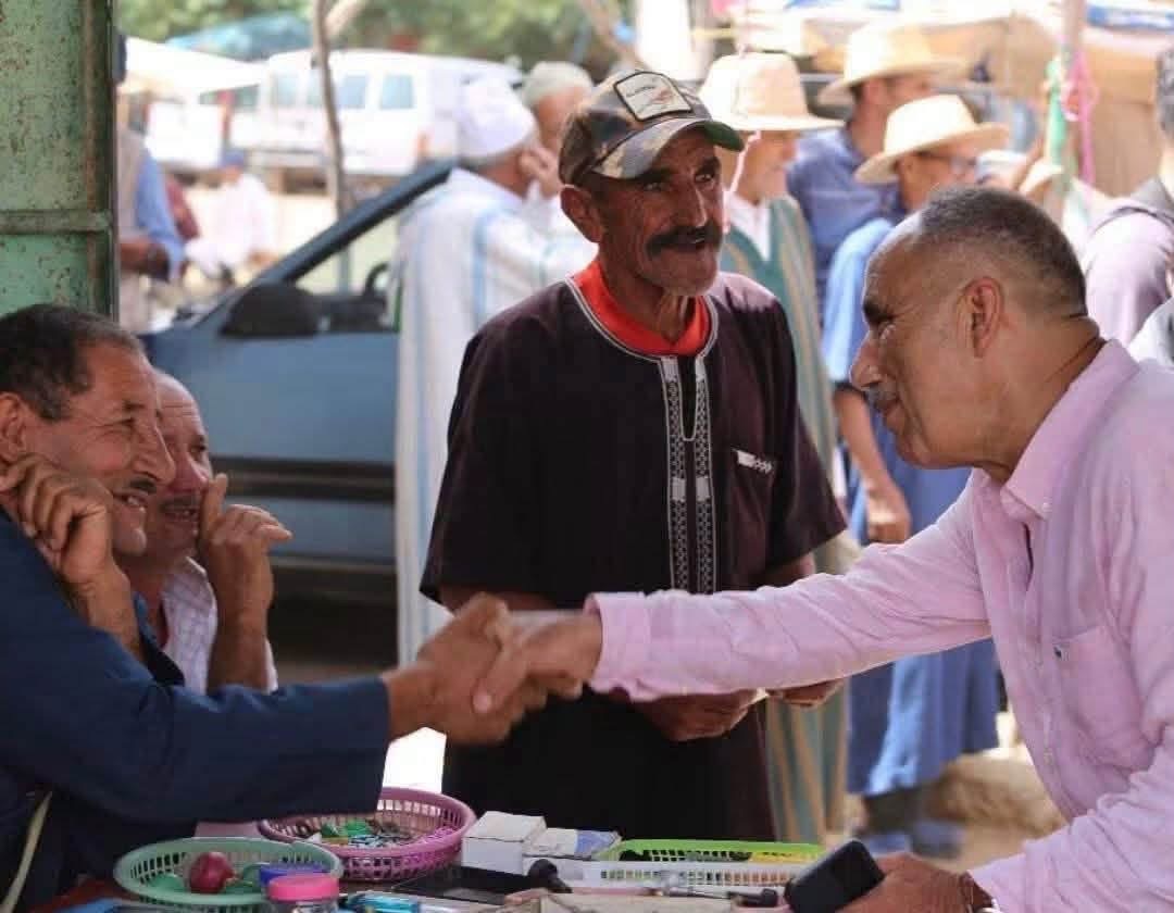 محمد إدموسى يقود جولة ميدانية بجماعة أيت حكيم آيت أزگوض (إكرفروان) بإقليم الحوز