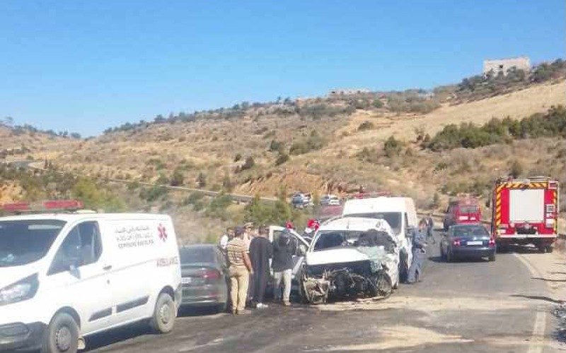 إقليم الناظور.. 4 وفيات وإصابتان في حادث سير بين أركمان ورأس الماء
