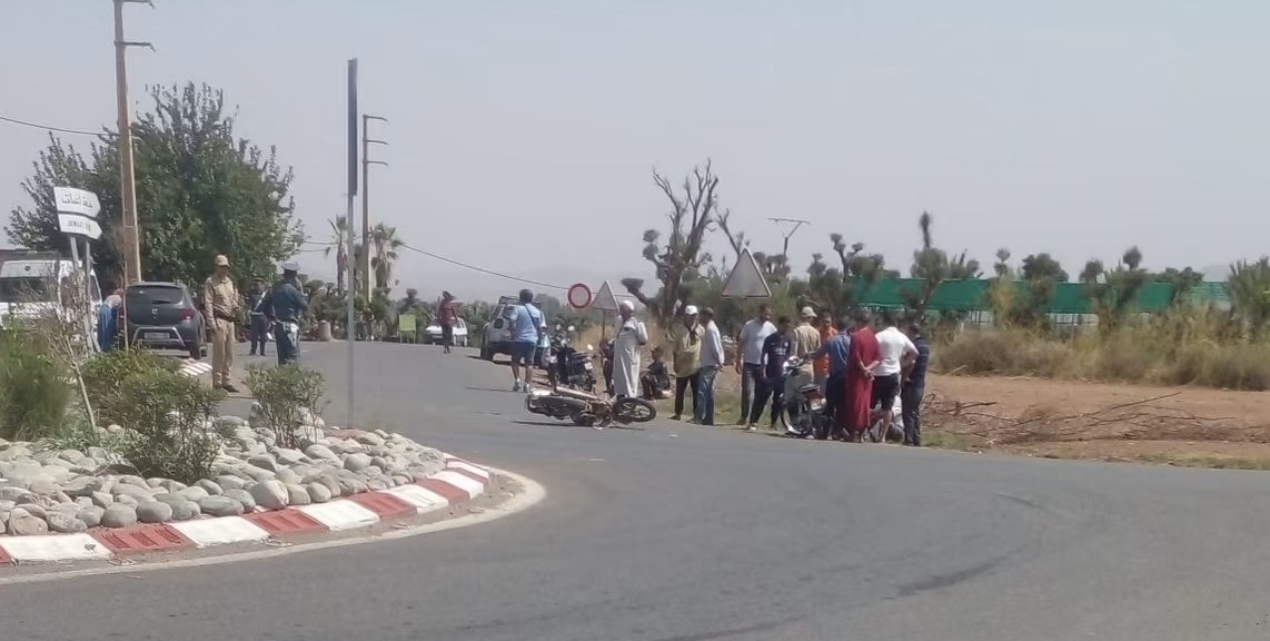 الحوز.. إصابة شخصين بجروح بليغة في حادثة سير على الطريق الإقليمية بين أغمات ومراكش