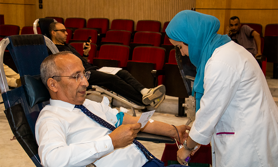 مراكش.. حملة للتبرع بالدم بجامعة القاضي عياض